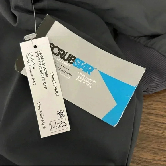 ❤️ NWT scrubstar scrub top M - Picture 6 of 12